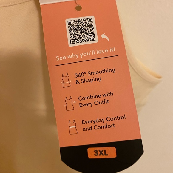 Shapermint shapewear scoop neck cami 3x bundle - Picture 5 of 6